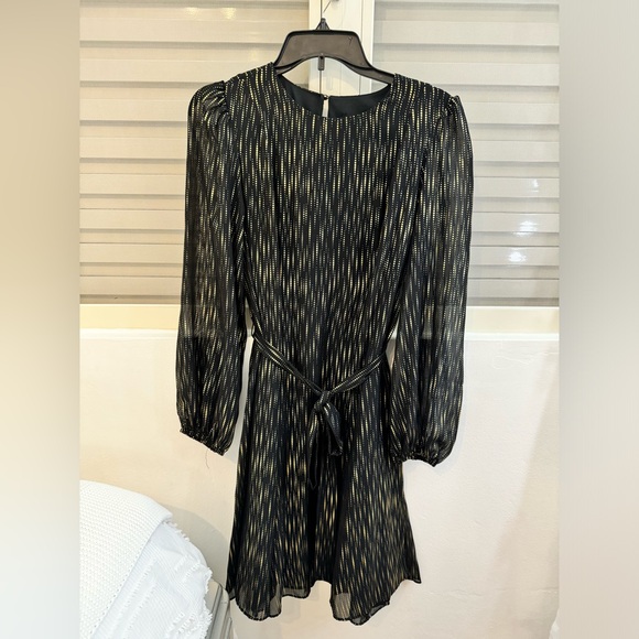 Maia black and gold dress - Picture 1 of 7